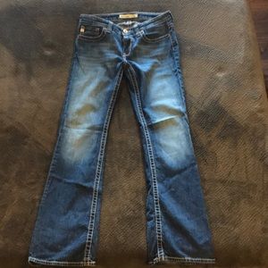 Big Star. Remy. Low rise boot cut jeans.